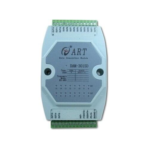 16-channel non-isolation TTL output LED indication RS-485 Remote Data Acquisition Din Rail Adam Module