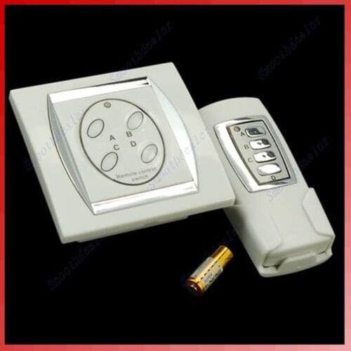 4-Channel 50M Remote Control Switch Power Digital Wireless ON/ OFF