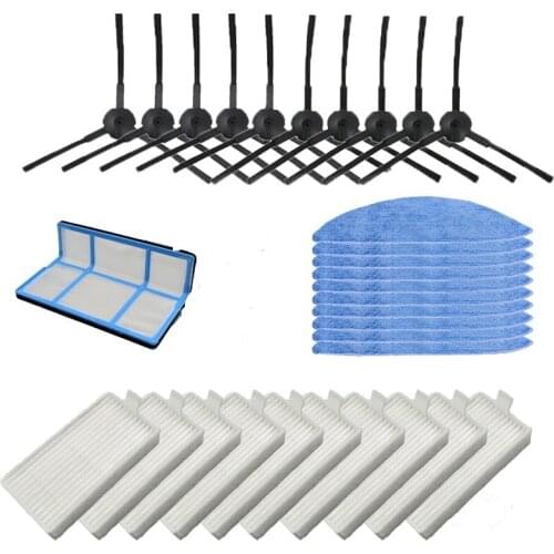Side Brush Hepa Filter Primary Dust Filter Mop Pad for Chuwi Ilife V5 V5S V3 V3S V5 Pro X5 Robot Vacuum Cleaner Parts
