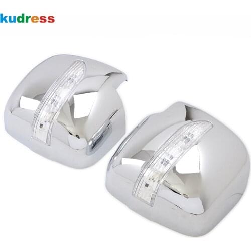 For Toyota Hiace Commuter 2005-2015 2016 2017 ABS Chrome Rearview Side Wing Mirror Cover Exterior Molding Trim Accessories