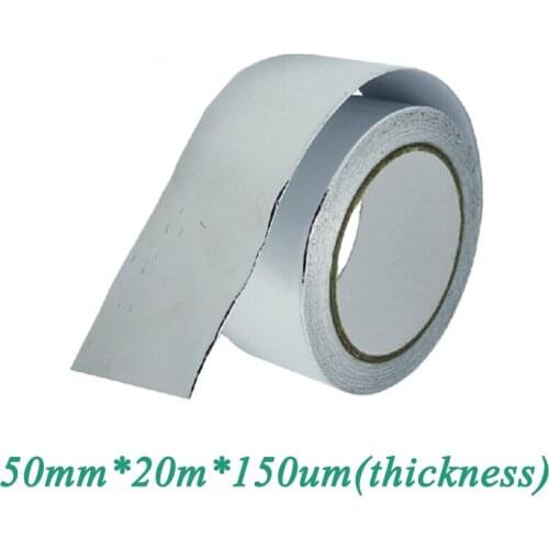 Good Quality Temp Resistant adhesive tape Shielding Tape Aluminum Foil tape 50mm*30m*0.15mm