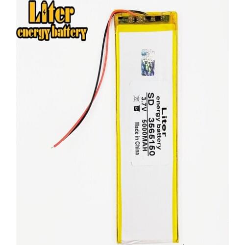 Lithium polymer battery 3565150 3.7V 5000MAH 3565152 new suitable tablet / battery pack