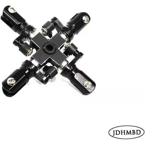 JDHMBD Metal 4 blade Tail Rotor Set for Trex 450 Helicopter