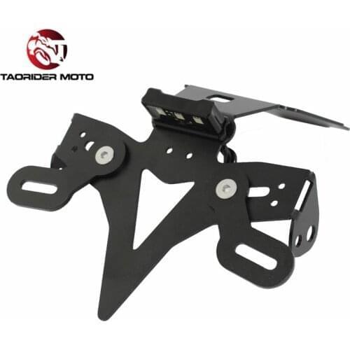 License Plate Holder Bracket Kit For Suzuki GSX-S750 GSXS750 GSX-S GSXS 750 GSX S750 Tail Tidy Fender Eliminator with LED Light