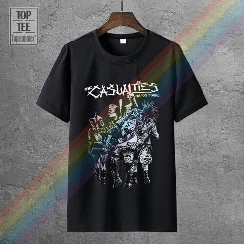 The Casualties Chaos Sound T Shirt S M L Xl 2Xl Brand New Official T Shirt