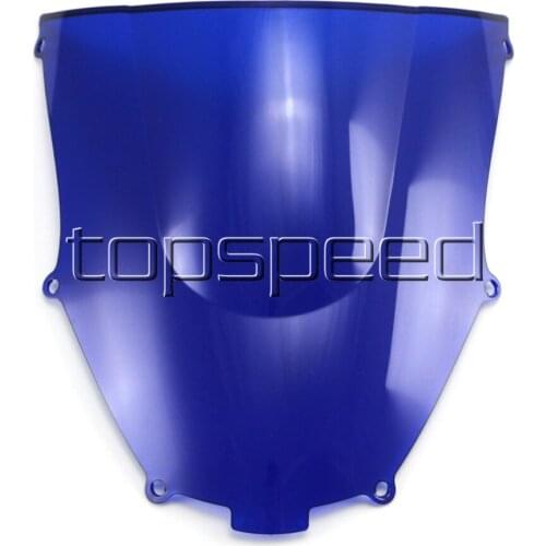 Motorcycle Windshield Windscreen For Kawasaki Ninja ZX9R 2000-2005 2001 2002 2003 2004 Blue