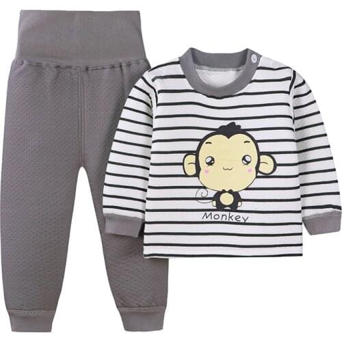 ZWF1220 Cotton Boys Clothes Stripe Clothing for Boys Casual Clothing Sets Shirt+Shorts 2 Pcs Children Clothing Baby Boy Clothes