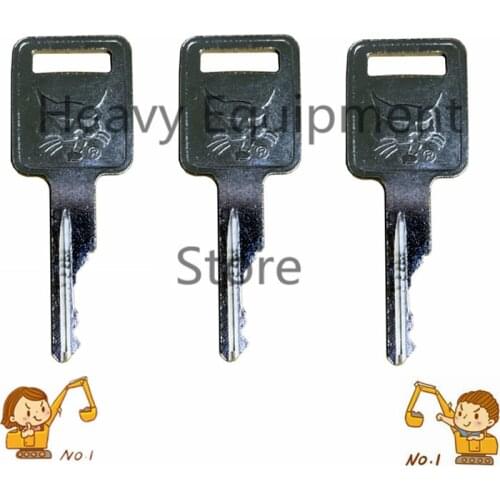 5) Ignition Key For Bobcat Skid Steer Loaders and Mini Excavators 6693241 D250 Free Shipping