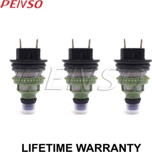 3x 0280150661 195500-2160 15710-60B50 fuel injector for Chevrolet Metro 1.0L I3 1998~2000