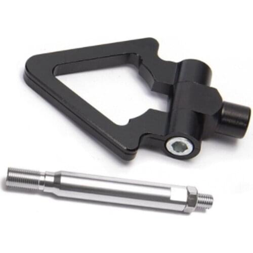 Car Aluminum Screw-on Front Rear Jdm Auto Tow HooK Ring Kit for Subaru WRX/WRX BRZ Triple-cornered Trailer Ring