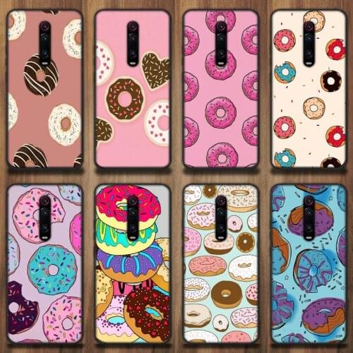 Chocolate donut Phone Case For Redmi 6 4X 7 7A 8 GO K20 Note 4 4X 5 5A 6 6 Pro 7 8 8pro