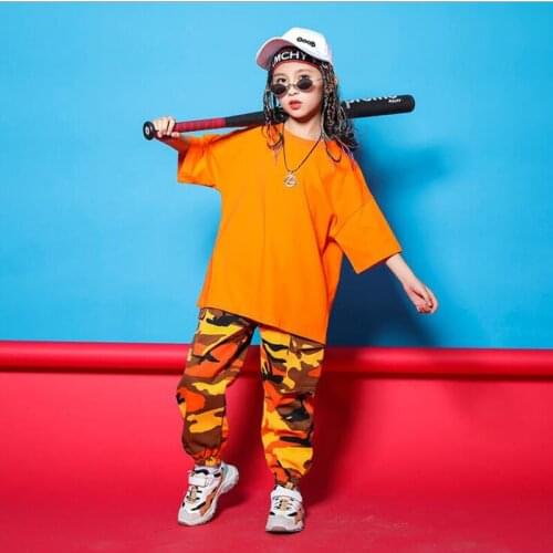 Kids Hip Hop Hoodie Clothing Girls Boys Tshirt Tops Jogger Pants Jazz Dance Costume Dancing Clothes Stage Party Wear Suit Outfit