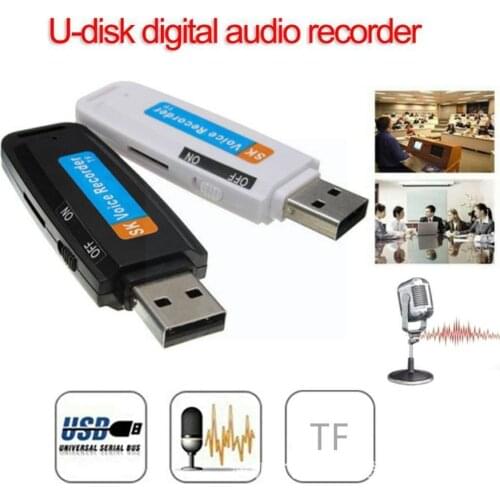 Audio U-disk Mini Voice Recorder Pen Digital Dictaphone Sd Tf Usb For 1-32gb Recorder 2.0 Sound Flash Audio Micro Card Driv Z8f4