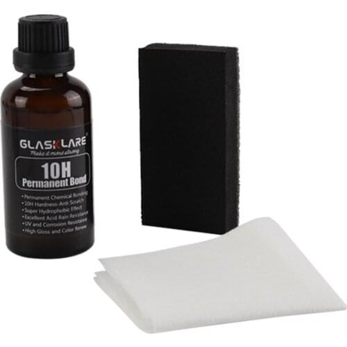 New 10H Automotive Plating Crystal 50ml Nano Coating Film Putty Auto Liquid Scratching Polishing Coating Paint Care