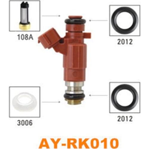 OEM 0280155769 166005L300 35310-38010 40pieces/set auto parts fuel injector repair kits , for FBJC100 For Nissan Engine AY-RK010