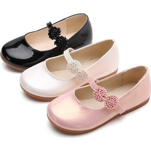 2019 Autumn NEW childrens leather shoes Girl Princess Shoes Spring Autumn elegant student