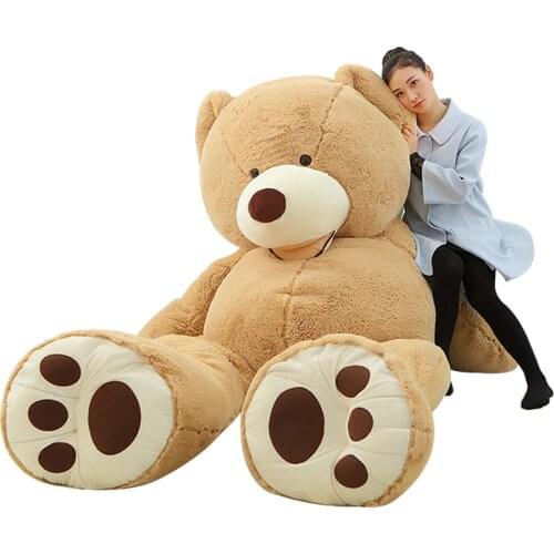 100-260cm Teddy Bear Plush Toys Skin America Giant