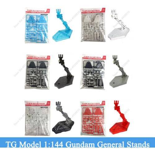 3Pcs Action Figure Base Suitable Display Stand Bracket for 1/144 RG/HG/SD/BB Rabot/animation Stage Act Suit