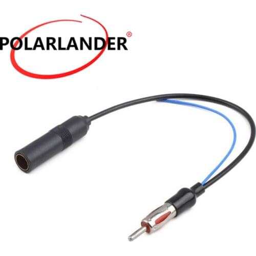 Polarlander Car FM/AM Stereo Radio Inline Antenna 12-24V Booster Signal Amp Amplifier Antena de amplificador