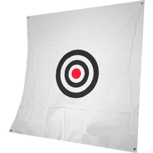 Golf Net Hitting Cage Practice Net Indoor Outdoor High Impact Double Back Stop with Target Training Ball Return Net