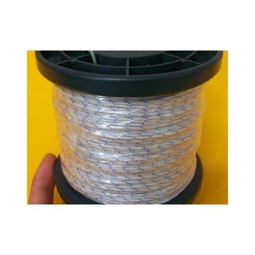 5M/lot Original New K-H-GGF K Type Thermocouple Wire Fiberglass THERMO-COUPLE WIRE 2*0.3mm Compensating lead wire