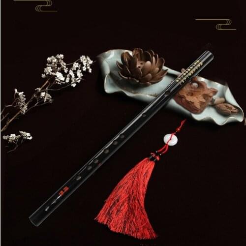 87HF Flute Chinese Traditional Musical Instruments Bamboo Dizi Flute For Beginner C D E F G Key Transverse