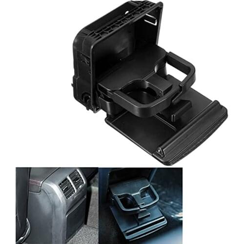 Artudatech 1K0 862 533 Black Center Console Armrest Cup Holder For Jetta MK5 For Golf GTI MK5 MK6 for EOS Rabbit 1K0862533