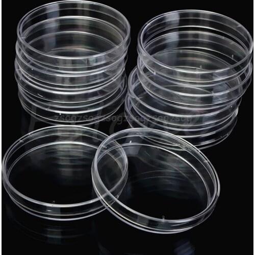 1 Pack of 90mm x 15mm Biologia Sterile Plastic Petri Dishes For Bacteria Yeast LB Plates Au13 19 Droship