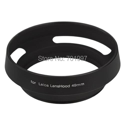 Black 49mm Lens Hood Suit For Leica Voigtlander Summicron Elmar With tracking number