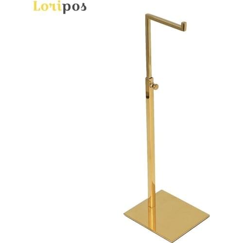 White Black Gold Silver Stainless Steel Metal Bracket Hook Ladys Womens Bag Rack Bag Display Holder Leather Bag Display Stand