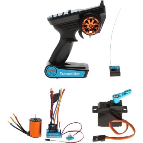 Fits Wltoys 144001 RC Car Metal 120A ESC Transmitter Receiver Spare Parts