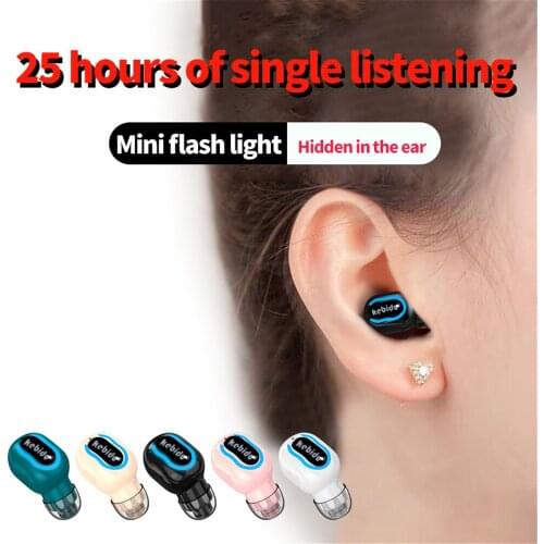 Mini Wireless Bluetooth Earphone In Ear Sports Headset Earphones Earpiece with Mic All Smartphones for Iphone Samsung Xiaomi Htc