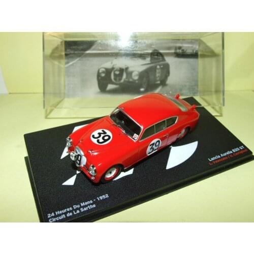IXO 1:43 Lancia Aurella B20 GT 1952 39# 24 HUERES DU MANS Collect die casting alloy car models