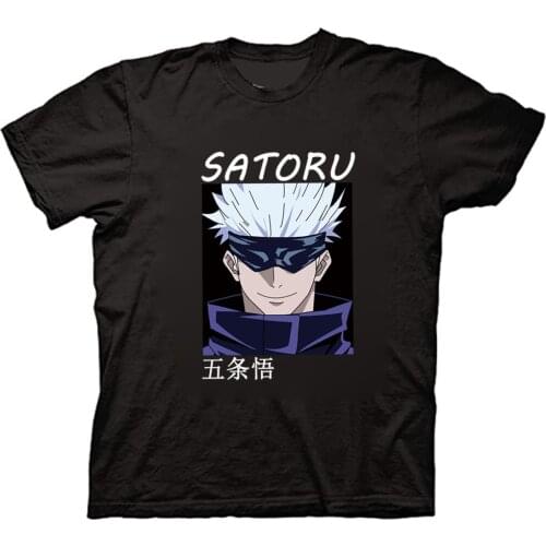 Satoru Gojo Tee Shirt Men Jujutsu Kaisen T-shirt