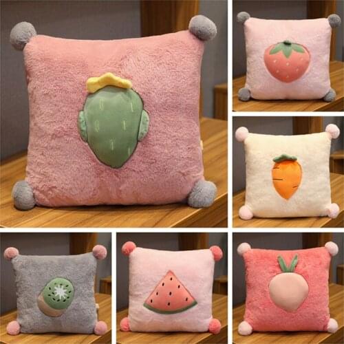 Pillow Back Cushion Bay Window Pillow Square Pillow Bedroom Bedside Office Cushion Removable and Washable