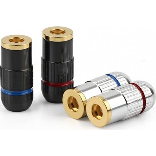 Earphone Pin Plug Headphone Adapter Wire Connector Beryllium Copper For MMCX Female UE900 SE535 SE215 W10 W20 W30 Soldering