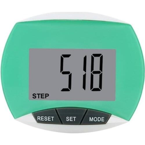 1Pc Step Counter Fitness Digital Pedometer Waterproof Step Movement Calories Counter