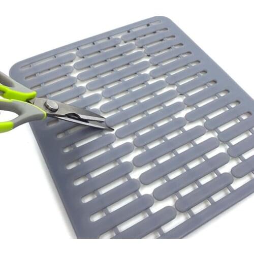 Free Clipping Silicone Mats Non-Slip Heat-Resistant Anti-Scalding Honeycomb Multifuctional Bowl Pot Holder Thicken Coasters