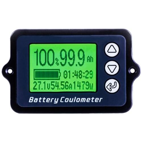 New 8-100V 50A 100A 350A Battery Capacity Tester Coulometer Coulomb Counter Power Level Lithium Battery Capacity Indicator
