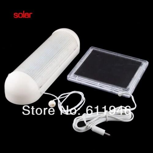 18pcs/lot Outdoor 5 LED Solar Powered Panel Garden Path Wall Shed Fence Yard Light Lamp with Package SL-01W