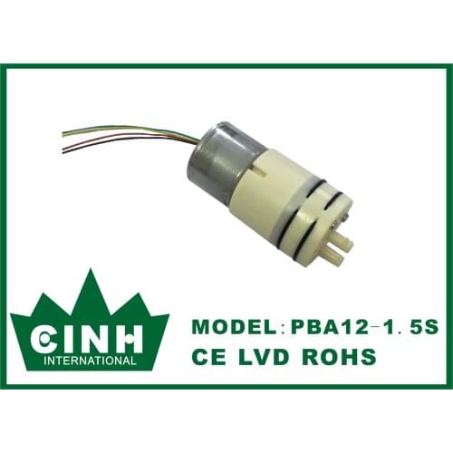 Micro air compressor PBA12-1.5S DC12V 24V magnetic air pump rpm adjustable controllable long lifetime brushless