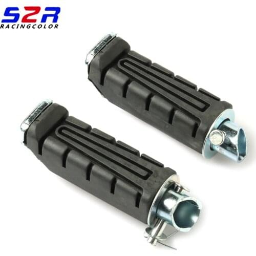 S2R Motorcycle Cover Rear Footrest Assy for YAMAHA YBR125 YBR YB 125 Foot Pedal Pegs Parts Foot Rests