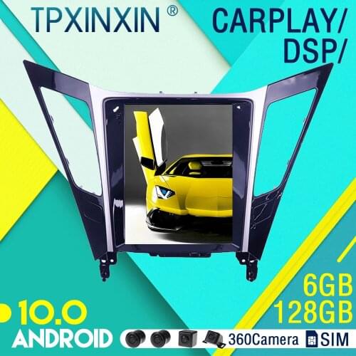 10.0 For Hyundai Sonata 2012 - 2015 Android Car Stereo Radio with Screen Tesla Radio Player Car GPS Navigation Head Unit