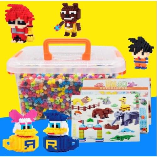3350pcs Magic Blocks small size Mini Blocks blocks Anime DIY Building Toys Auction Model toy Kids Gifts Brick Toy Accessory
