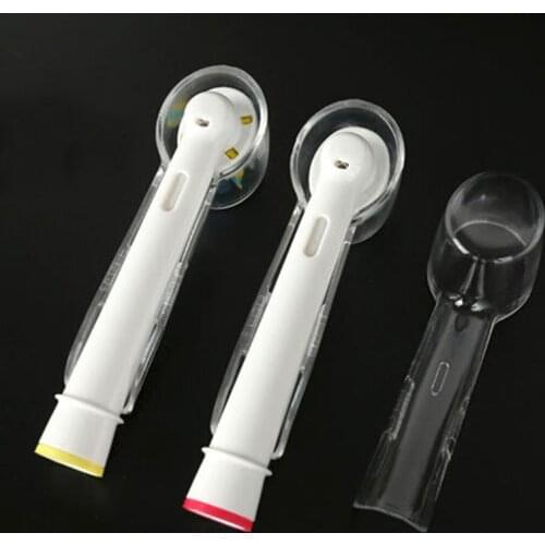 4Pcs Electric Toothbrush Head Cover Clear Dustproof Protective Case For Braun Oral-B Sonic Toothbrush