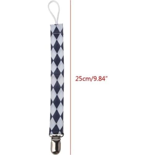 4 Pack Baby Pacifier Chain Clip Teether Dummy Soother Holder Nipple Leash Strap 425F