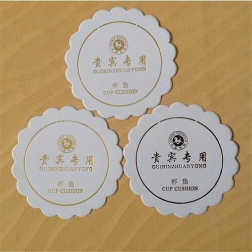 Free shipping Hotel supplies wholesale disposable coaster