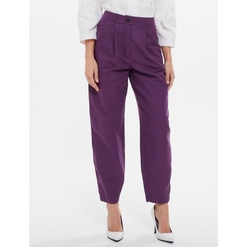 Женские льняные брюки IZYUM China At AliExpress