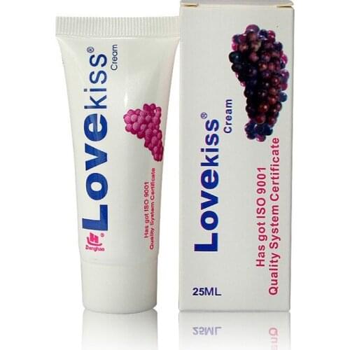 LOVE KISS Grape Lubricants Anal Sex Lubricant 25ml Edible Lube For Oral Sex Water Based Oil lubrificantes para Gel sexo