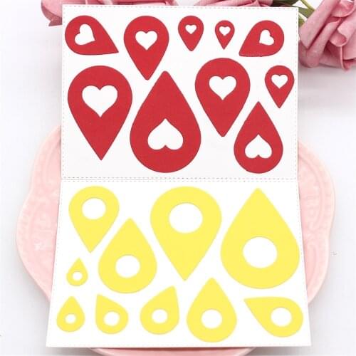 KSCRAFT Geotags Metal Cutting Dies Stencils for DIY Scrapbooking Decorative Embossing DIY Paper Cards